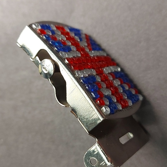 Union Jack Adjustable Belt Buckle - Picture 4 of 5